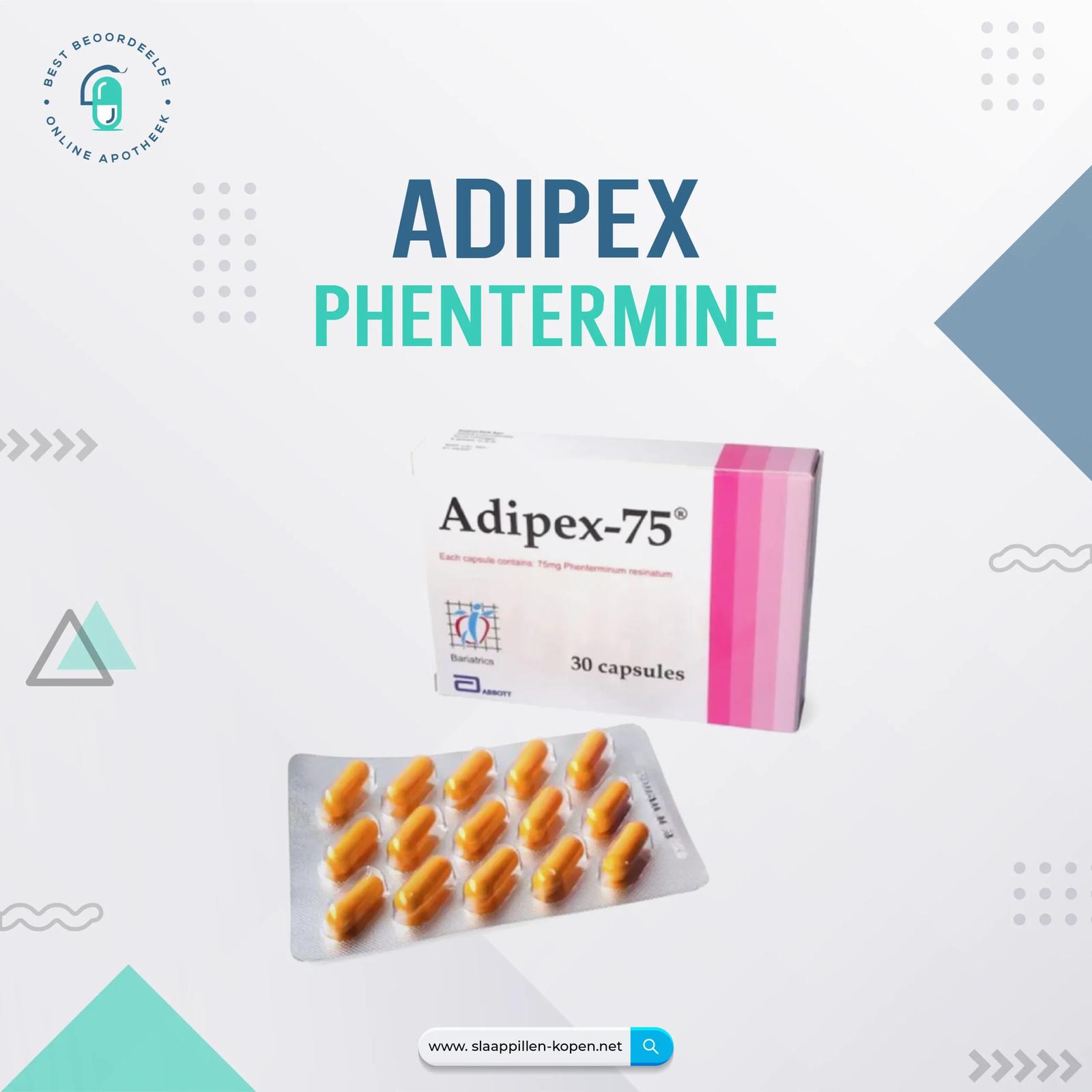 Koop Adipex 75 mg phentermine online