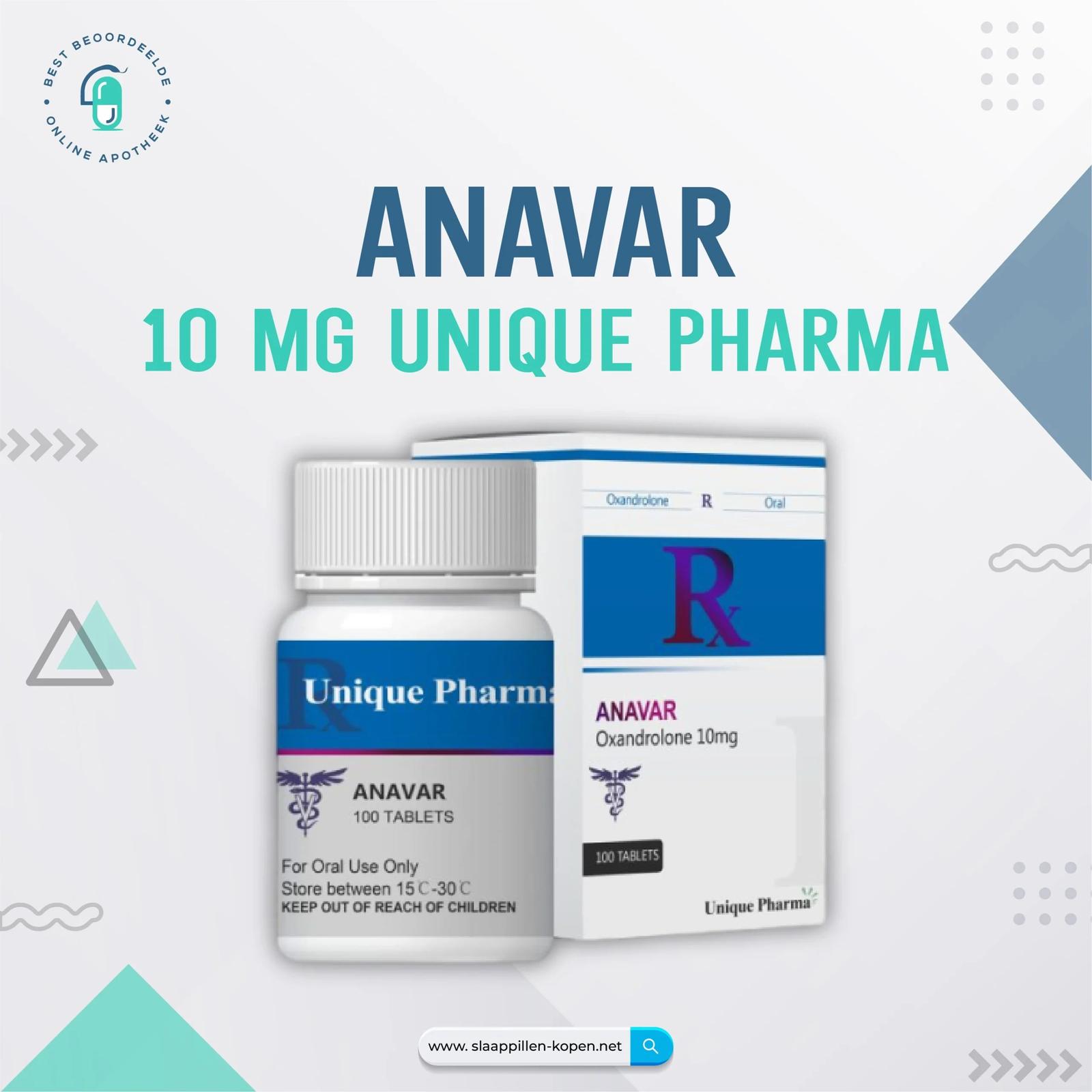 Anavar 10 mg kopen Unique Pharma