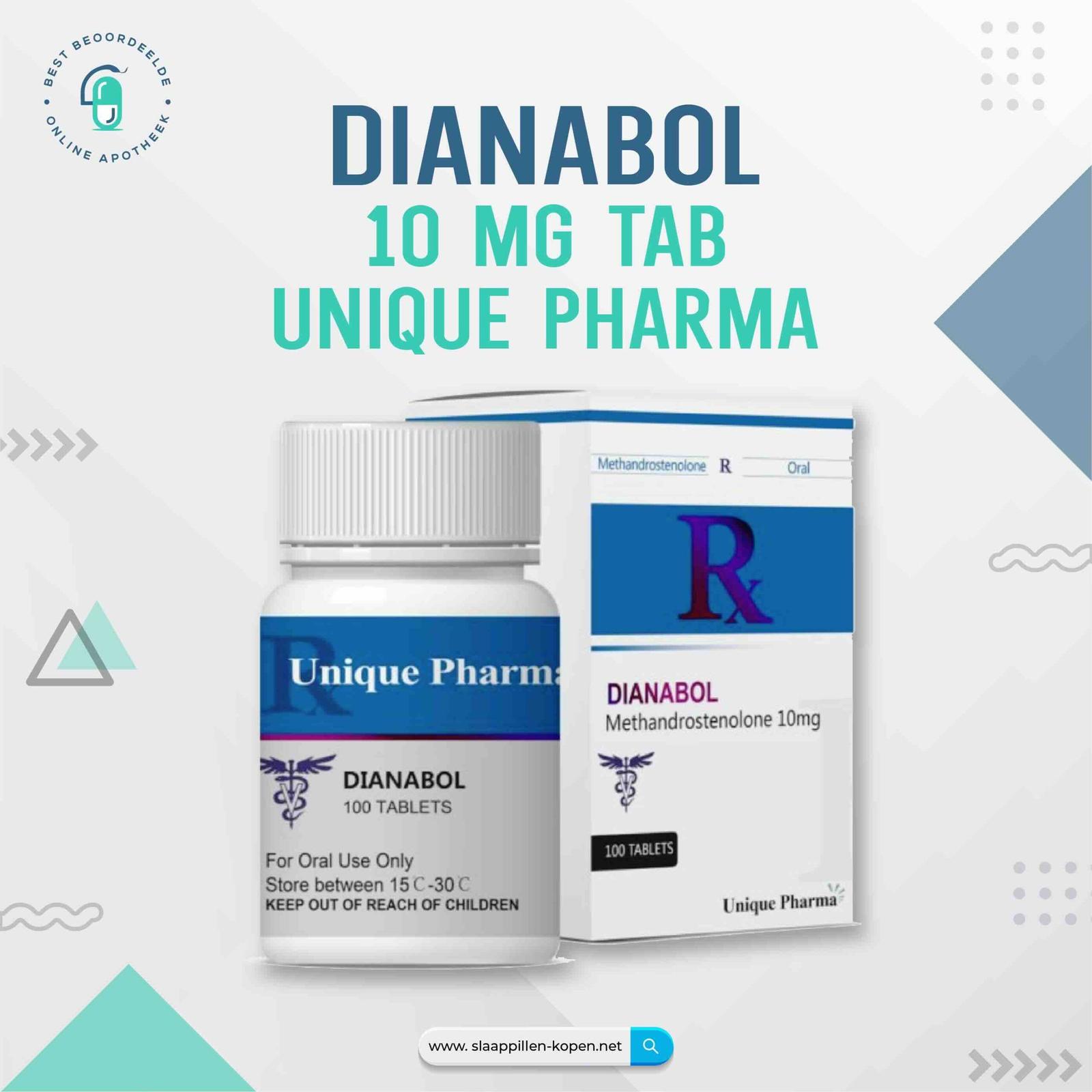 Dianabol 10 mg tabs kopen Unique kuurschema