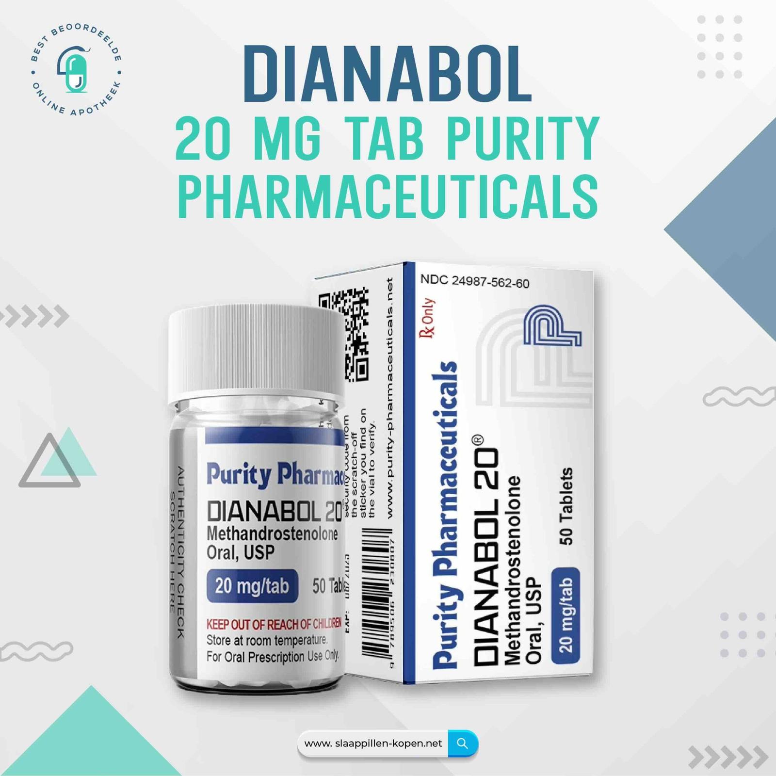 Dianabol 20 mg kopen Purity