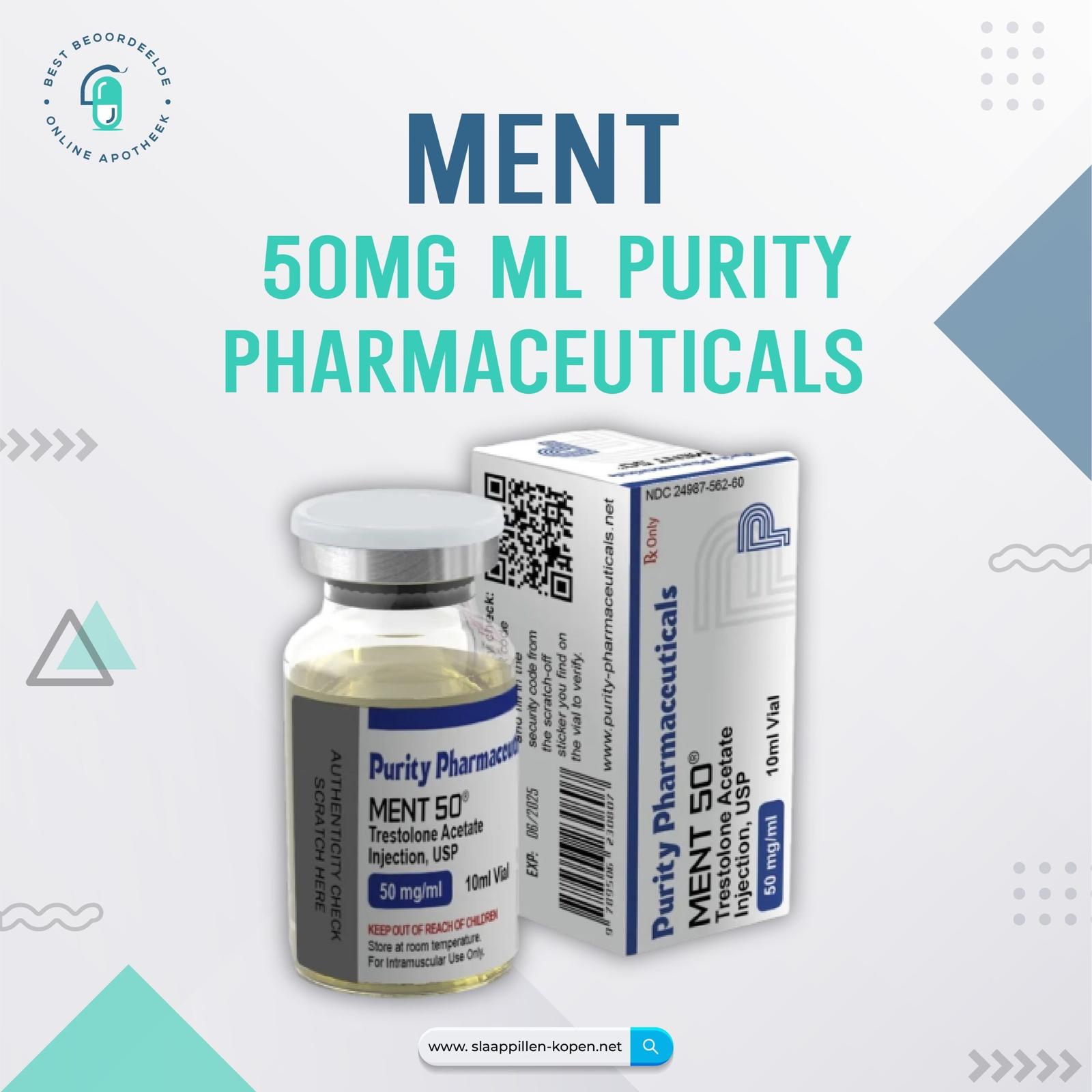 Ment 50 mg Purity