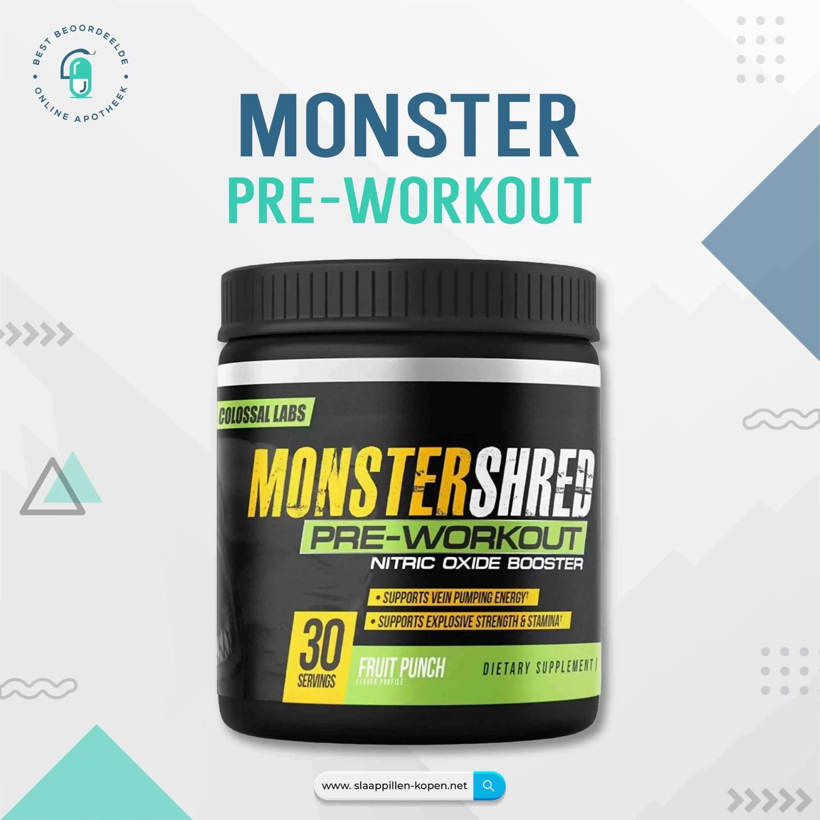 Monster pre-workout kopen