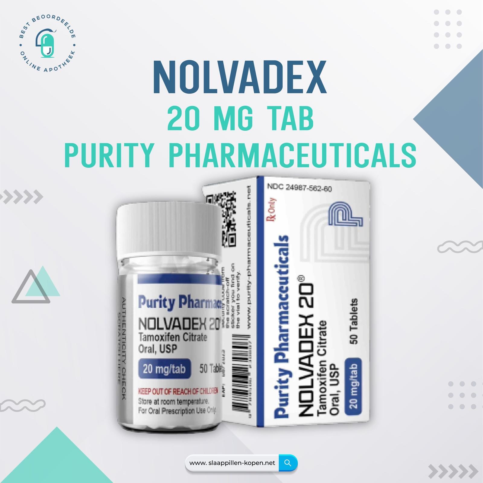 Nolvadex 20 mg Purity Pharmaceuticals