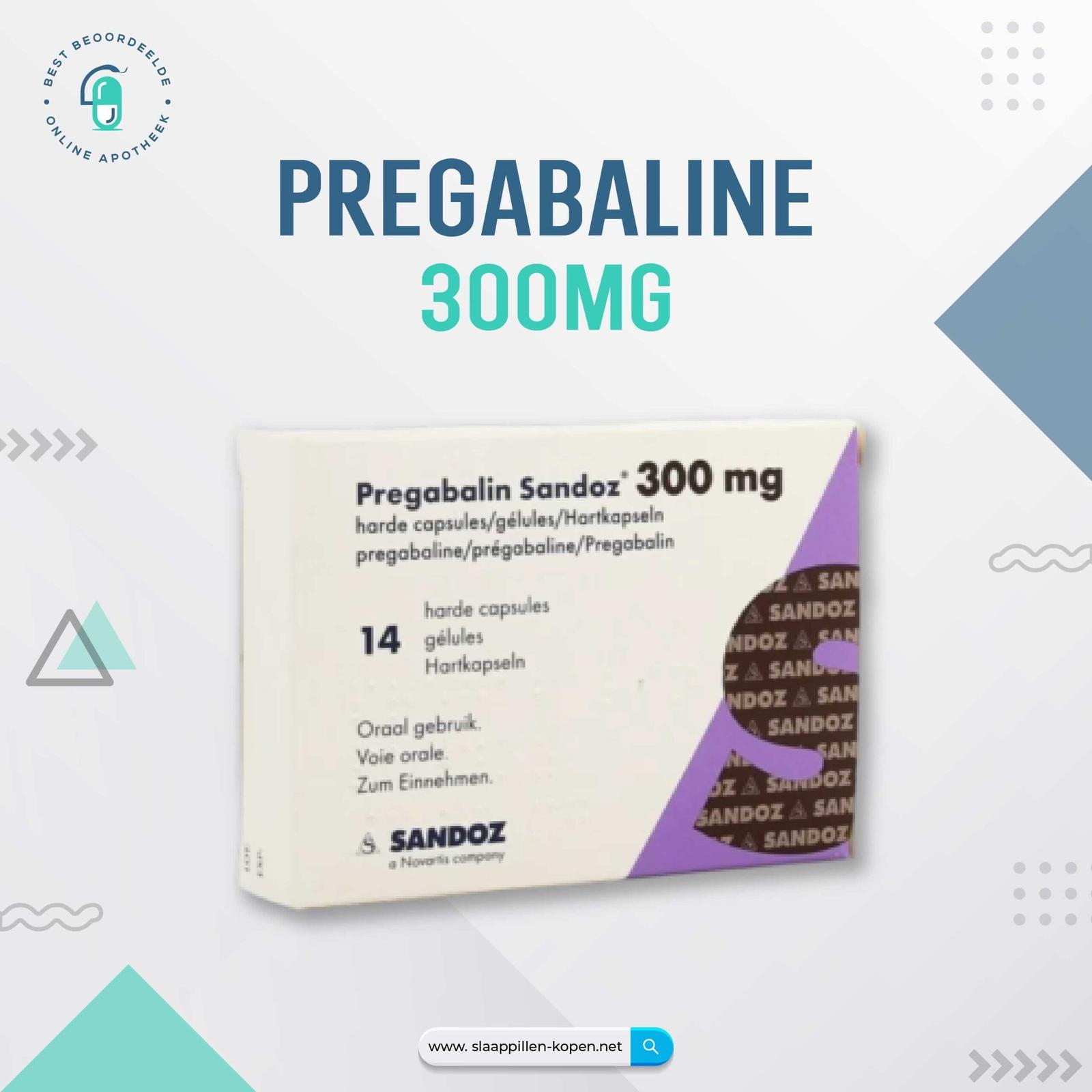 Pregabaline 300 mg kopen