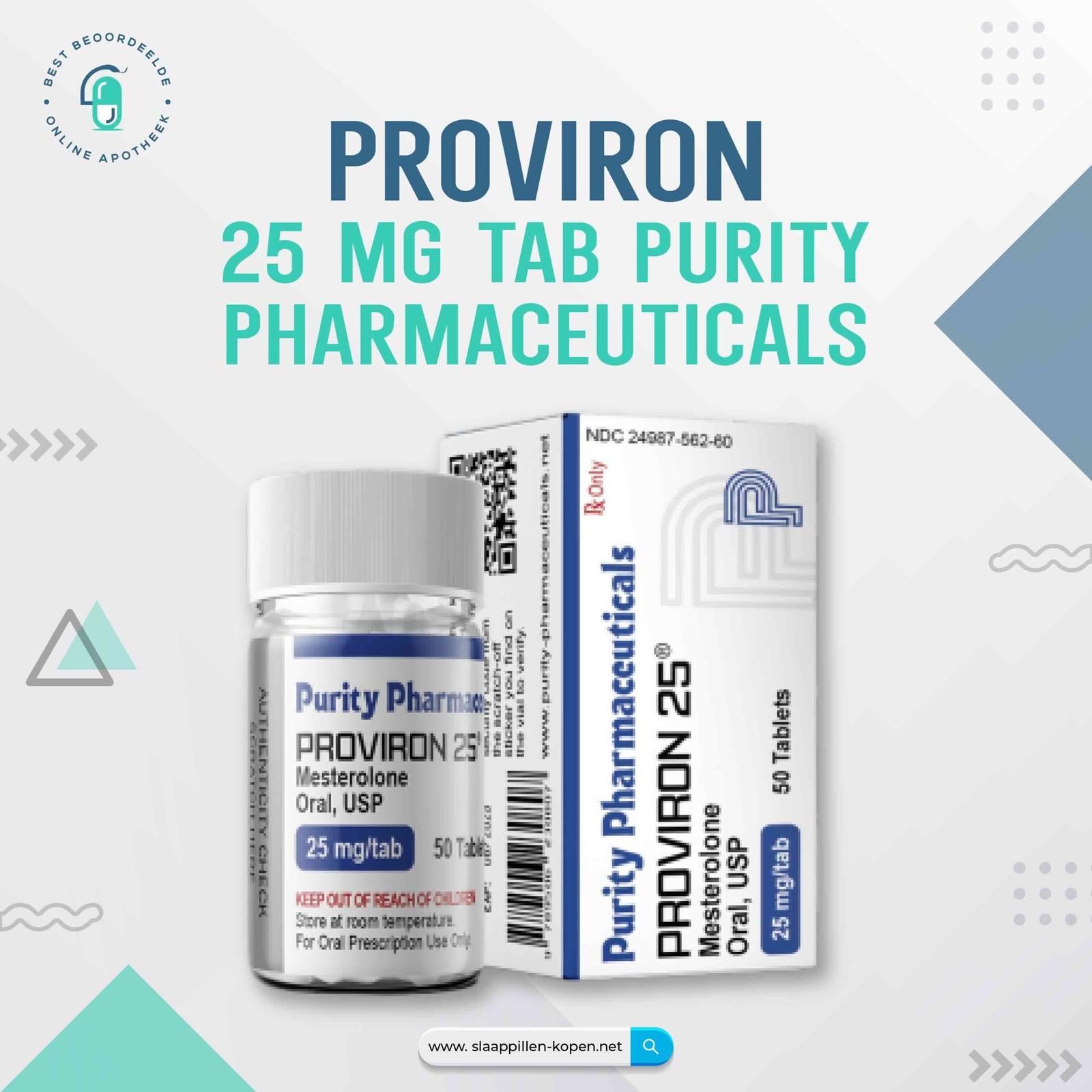 Proviron 25 mg kopen werking purity