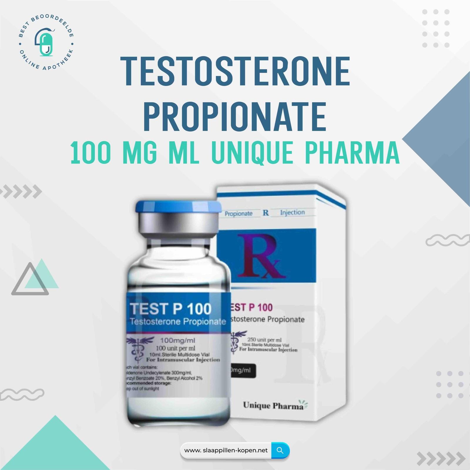 Testosteron Propionaat 100 mg/ml Unique Pharma