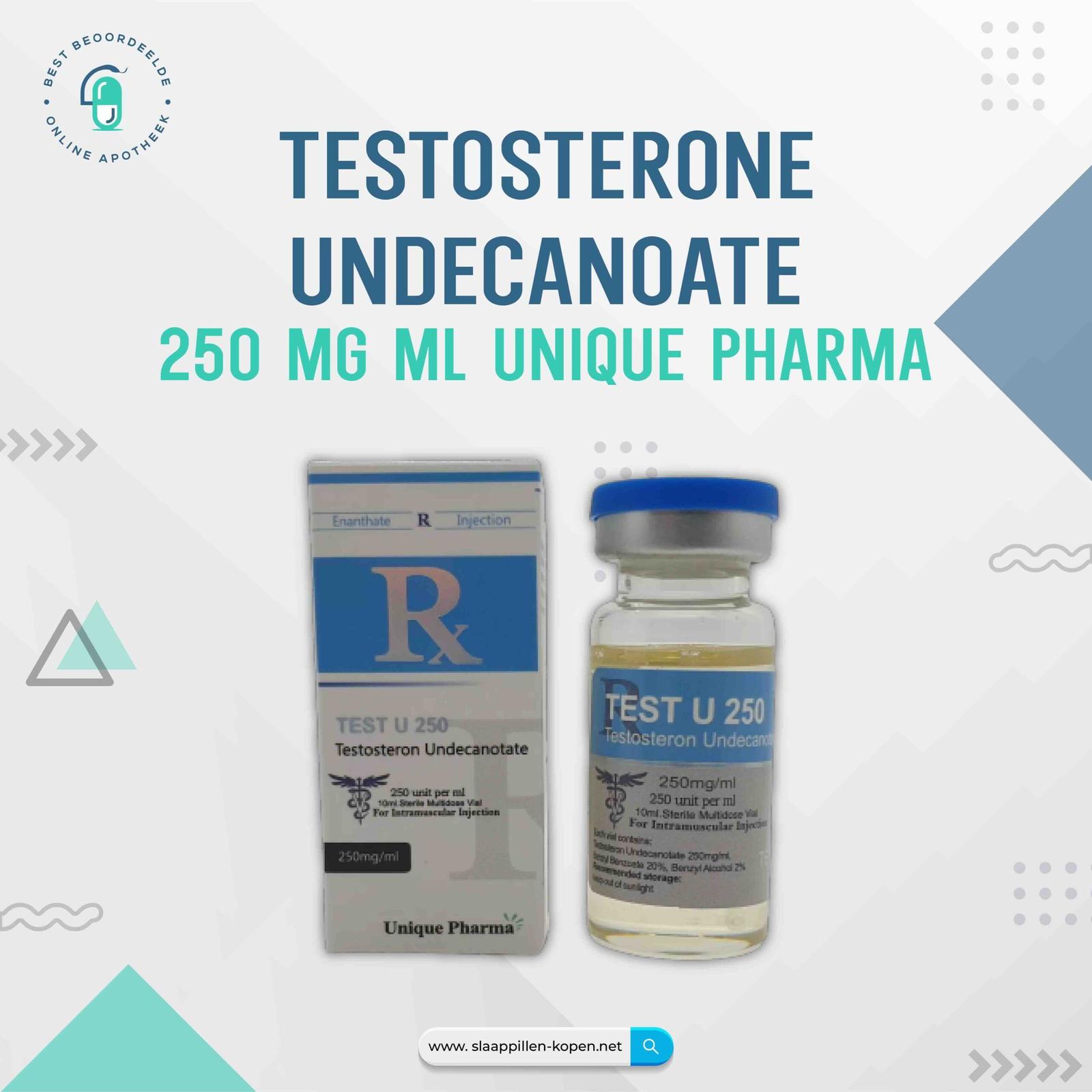 Testosterone Undecanoate 250 mg/ml Unique Pharma