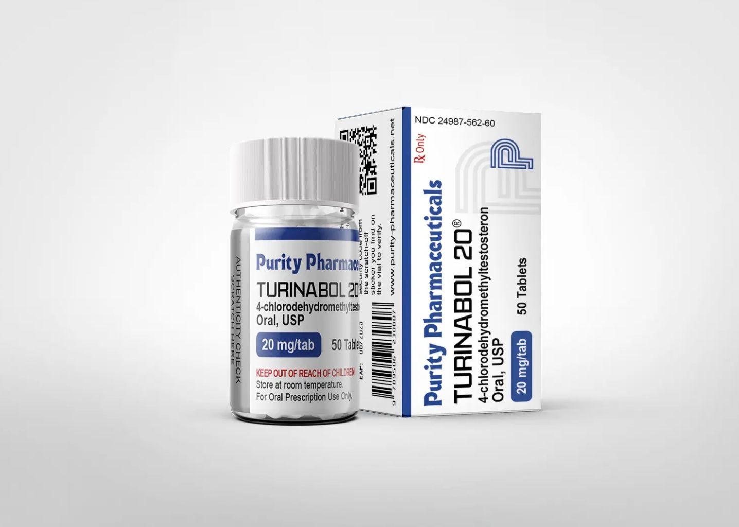 Turinabol 20 mg Purity Pharmaceuticals