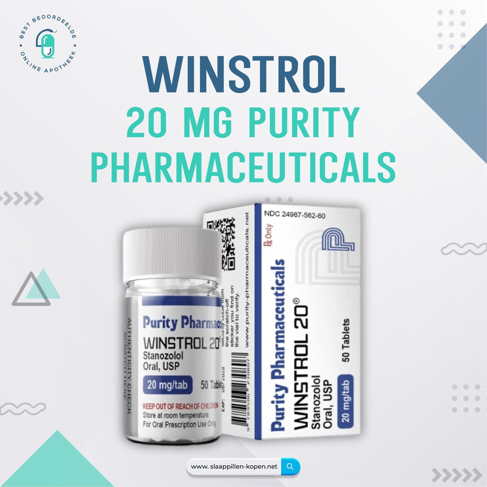 Winstrol 20 mg Purity