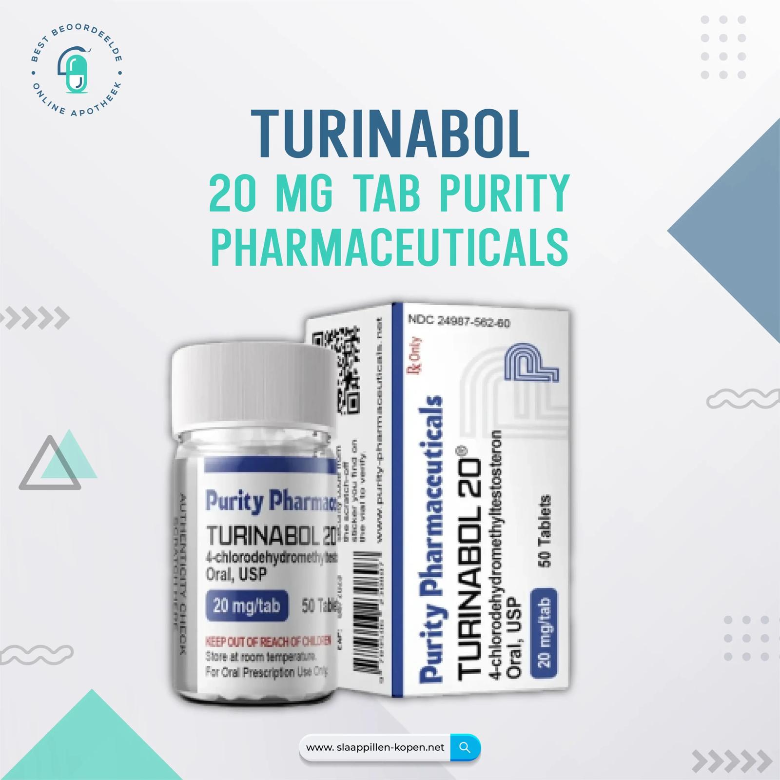 Turinabol 20 mg/tab Purity