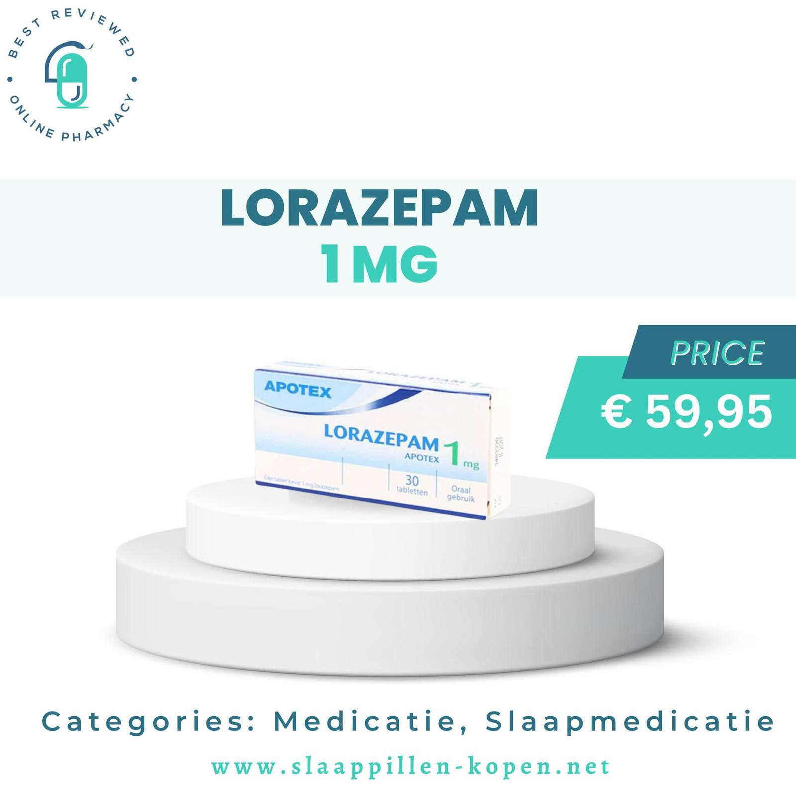 Waar kan ik veilig Lorazepam kopen?