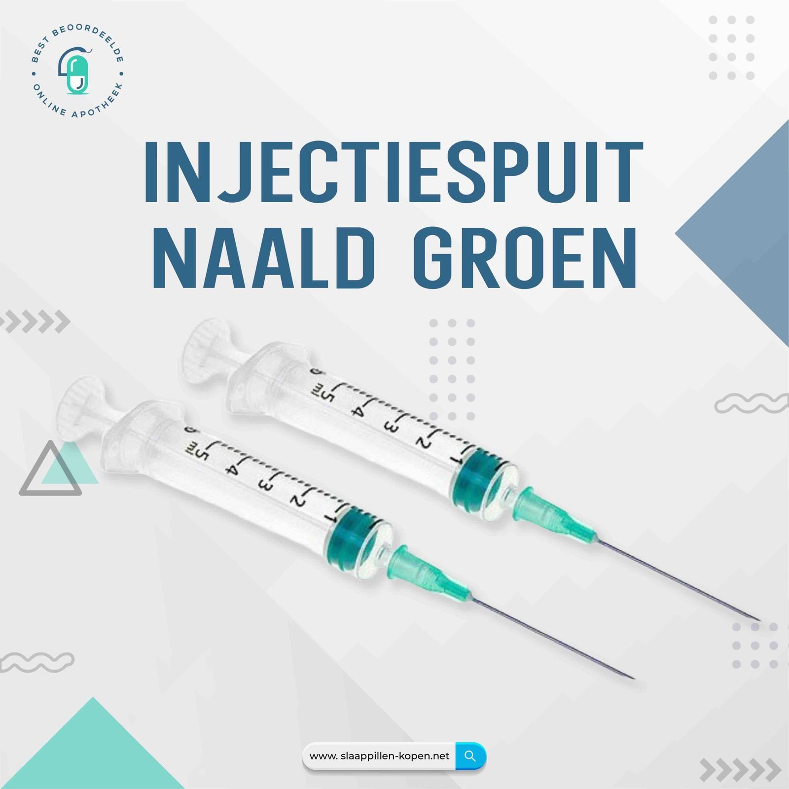 Injectiekid naald groen