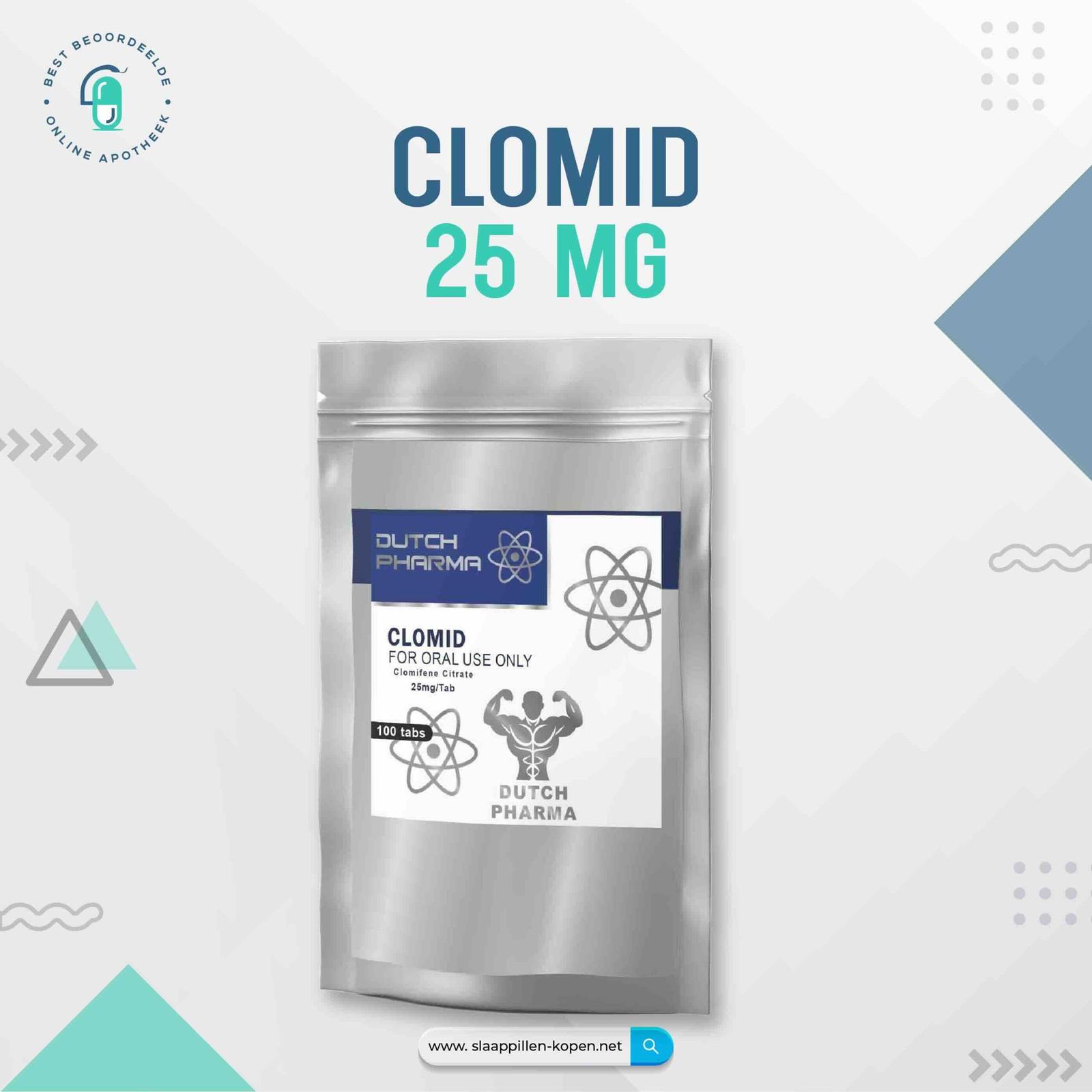 Clomid 25 mg kopen dutch