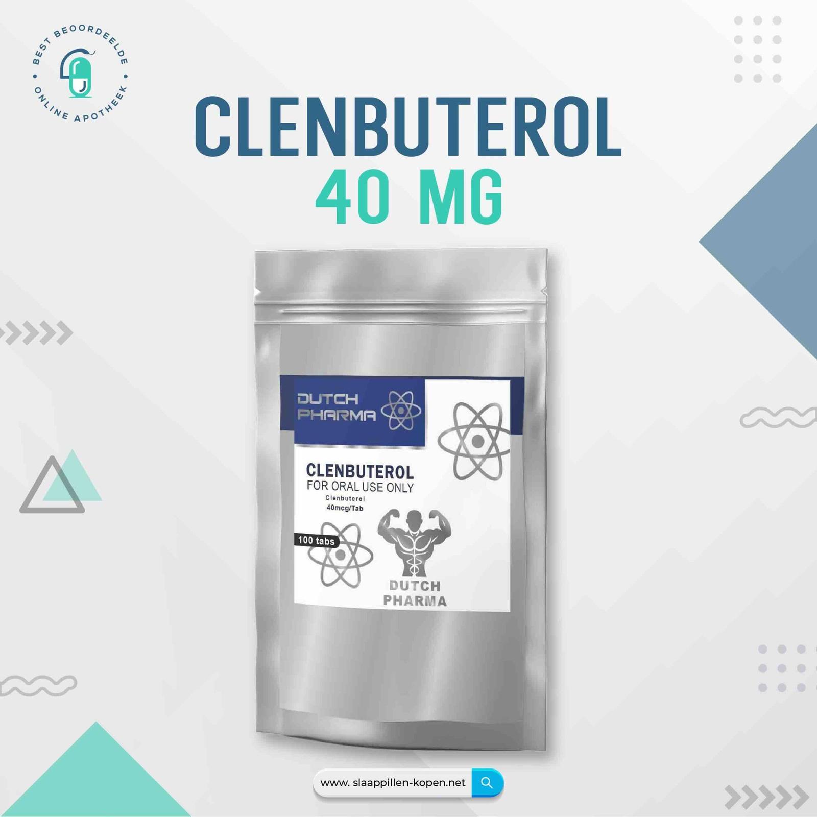 Clenbuterol kopen 40 mg Dutch