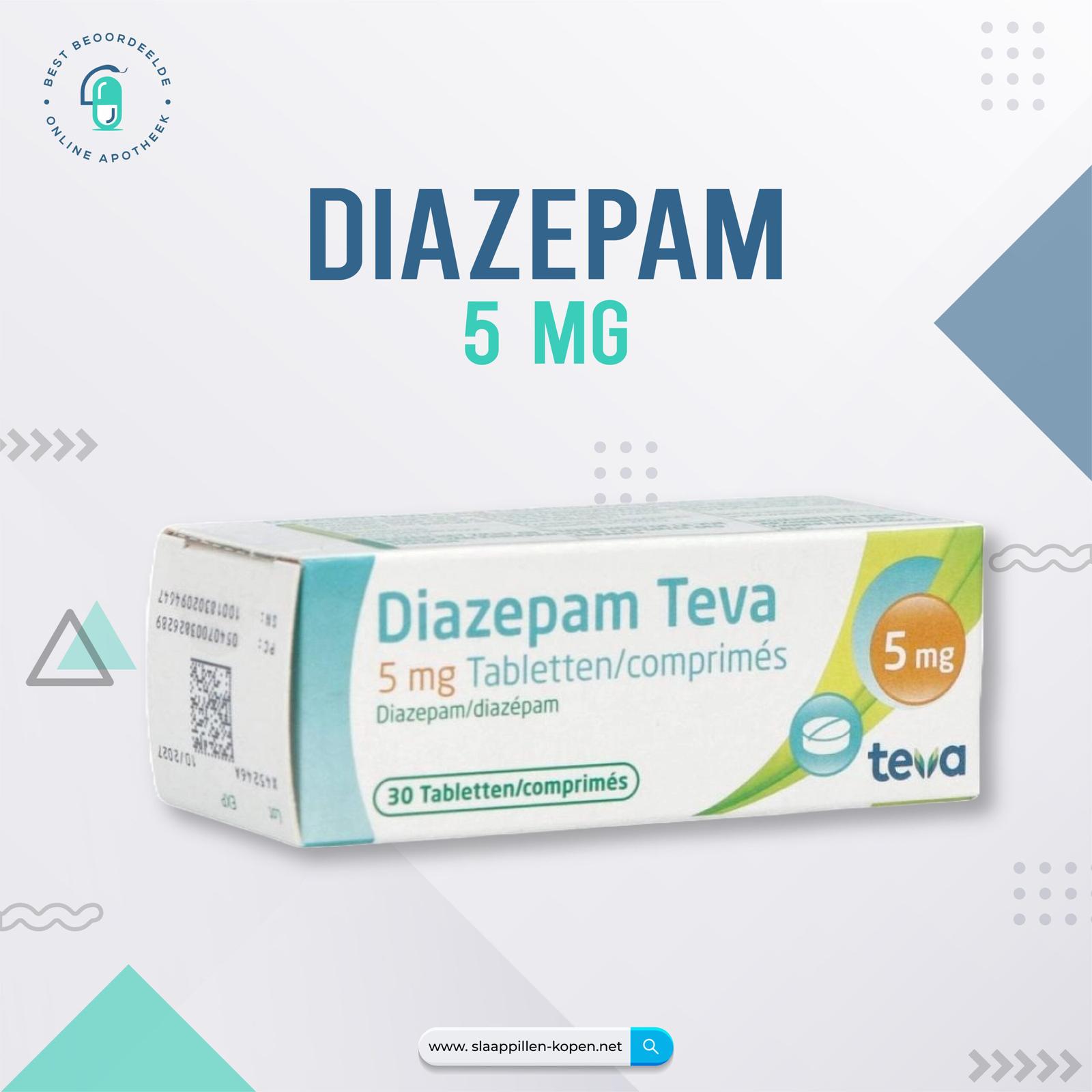 Diazepam 5 mg kopen zonder recept