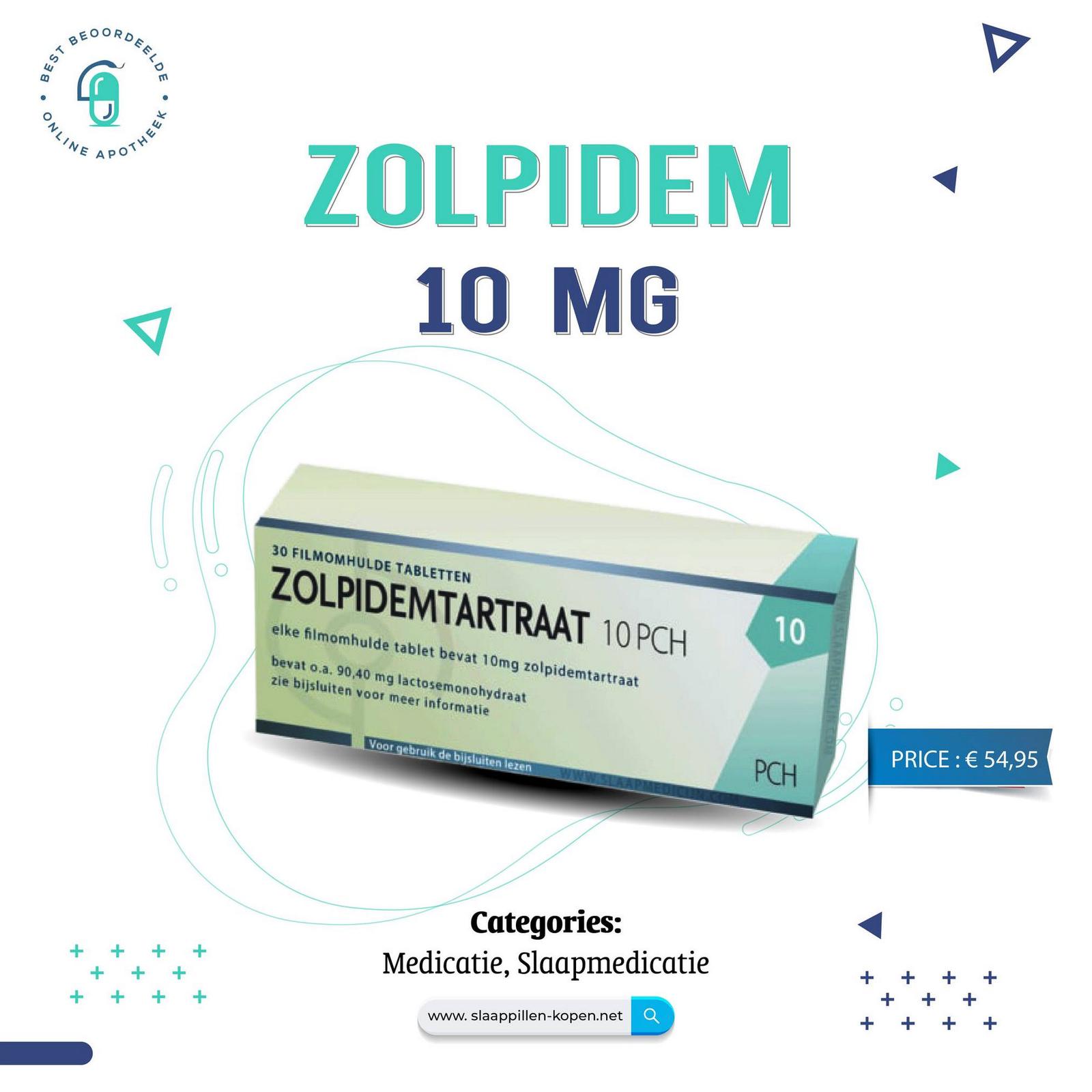 Zolpidemtartraat 10 mg kopen