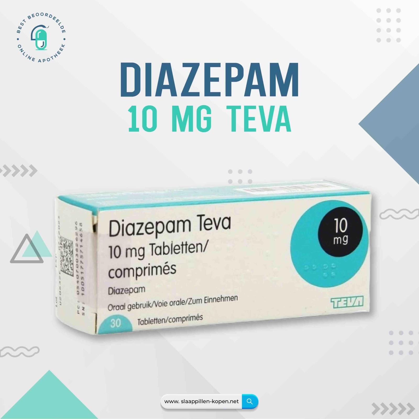 Diazepam 10 mg kopen Teva