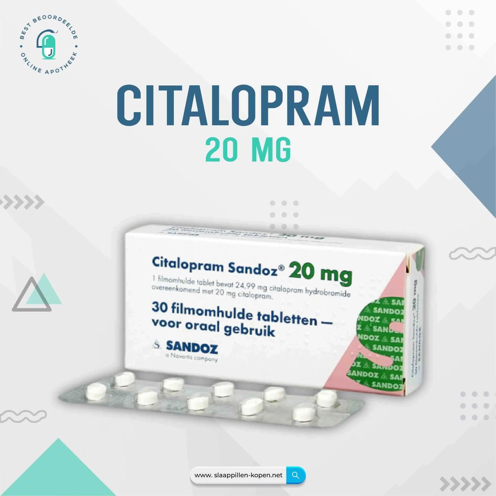 Citalopram 20 mg