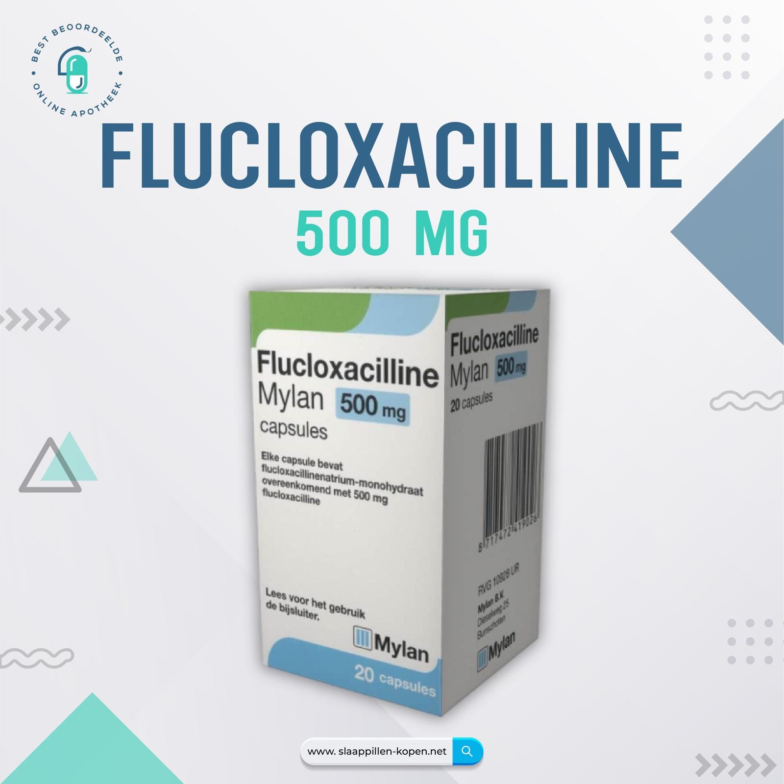 Flucloxacilline 500 mg