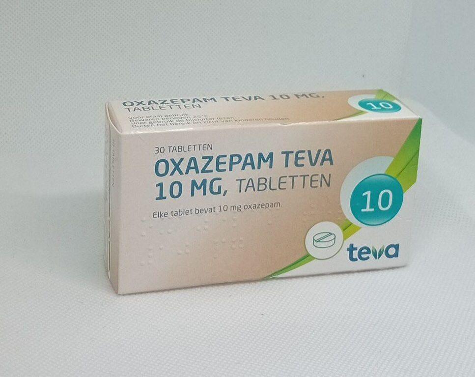 Oxazepam 10 mg Teva